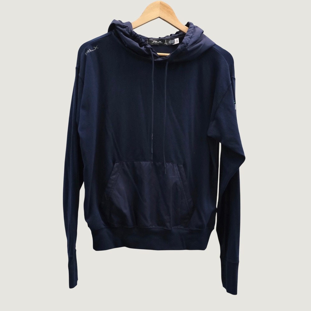 Ralph Lauren RLX Paris 2024 Olympics Navy Blue Hoodie Women's Size Small